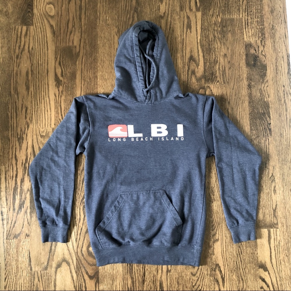 LBI Hoodie Pullover Sweatshirt Sz Small